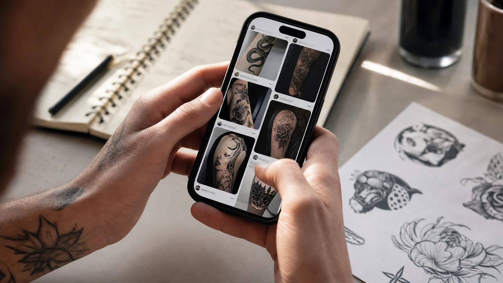 紋身搵圖唔好再靠 Pinterest：去紋身相片社群搵真係紋得到嘅參考 — 社群, 靈感畫廊