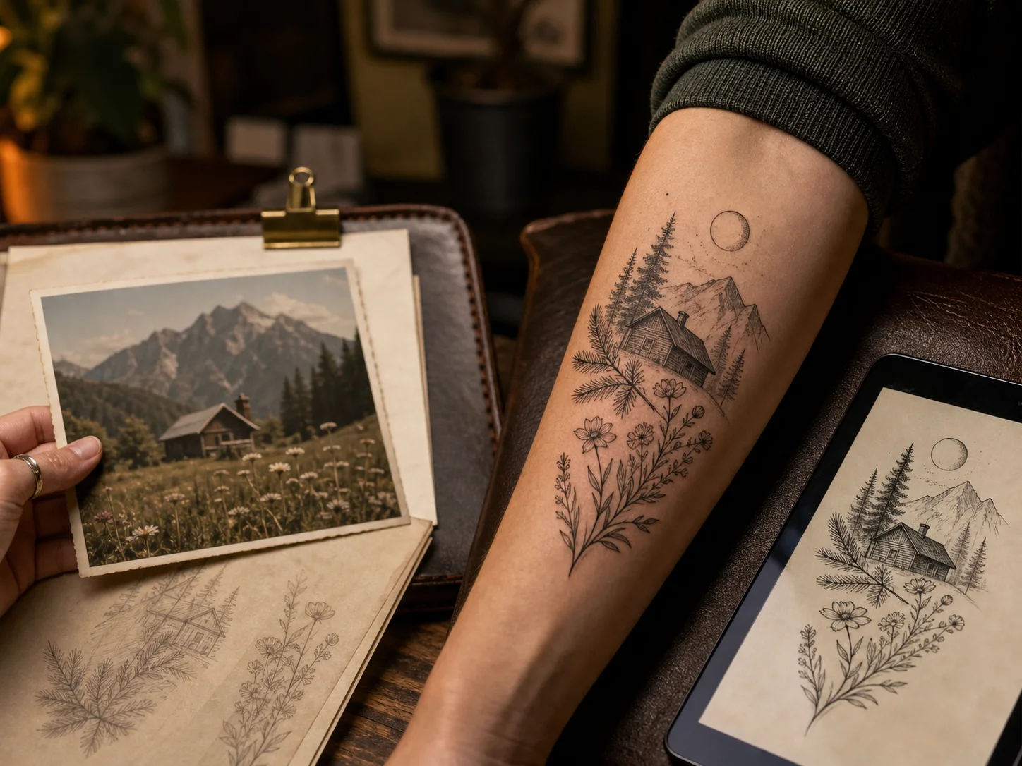 Photo to Tattoo: Artistic Rebirth